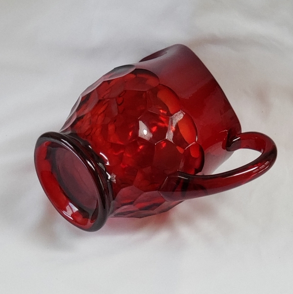 VINTAGE! Ruby Red Pitcher by Duncan Miller - Picture 6 of 10